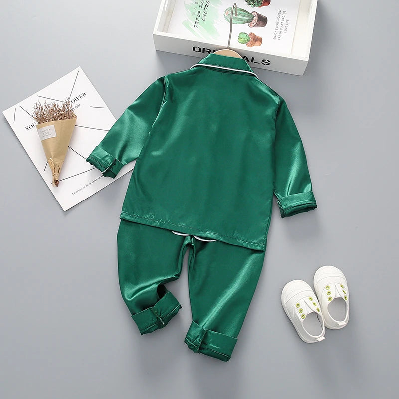 Baby Boys and Girls Long Sleeved Pajama Set 2-Piece Outfit
