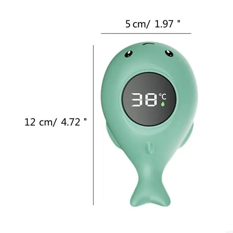 Whale Baby Bath Water Temperature Meter Floating Toy