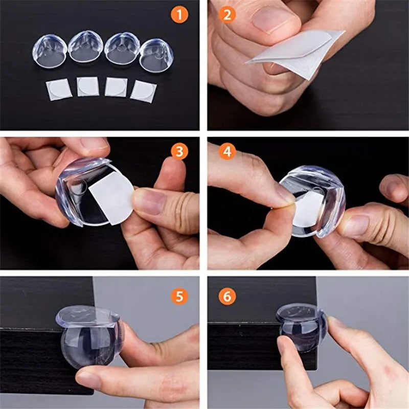 Transparent Corner Guards for Child Safety - 4/12PCS