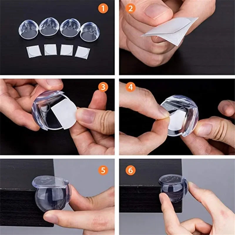 Transparent Corner Guards for Child Safety - 4/12PCS