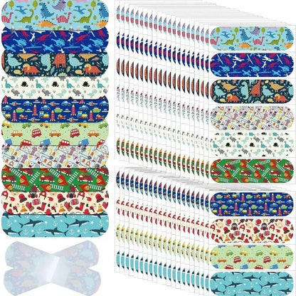10pcs Cartoon Mermaid Horse Adhesive Bandages for Kids