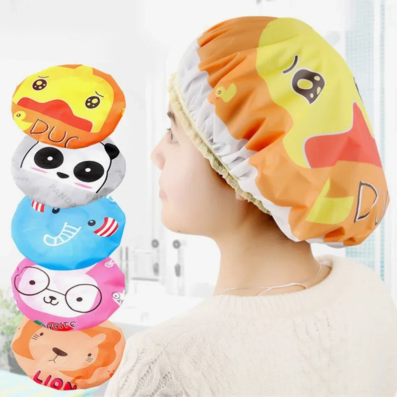 Waterproof Baby Shampoo Cap for Kids with Ear Protection