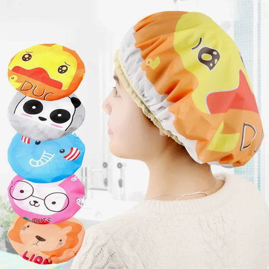 Waterproof Baby Shampoo Cap for Kids with Ear Protection