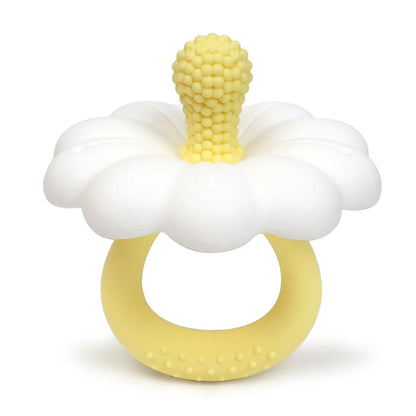 Anneau de dentition en silicone en forme de fleur pour bébé, grande taille, sans BPA, offre spéciale, 2024