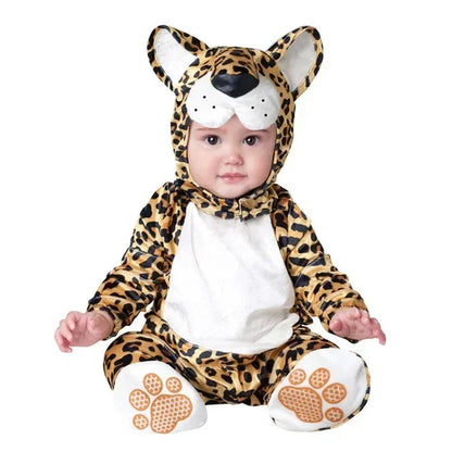 Infant Baby Girls' Holiday Costume Rompers - Lion & Dinosaur