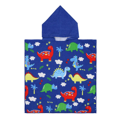 Dinosaur Hooded Bathrobe for Kids and Infants