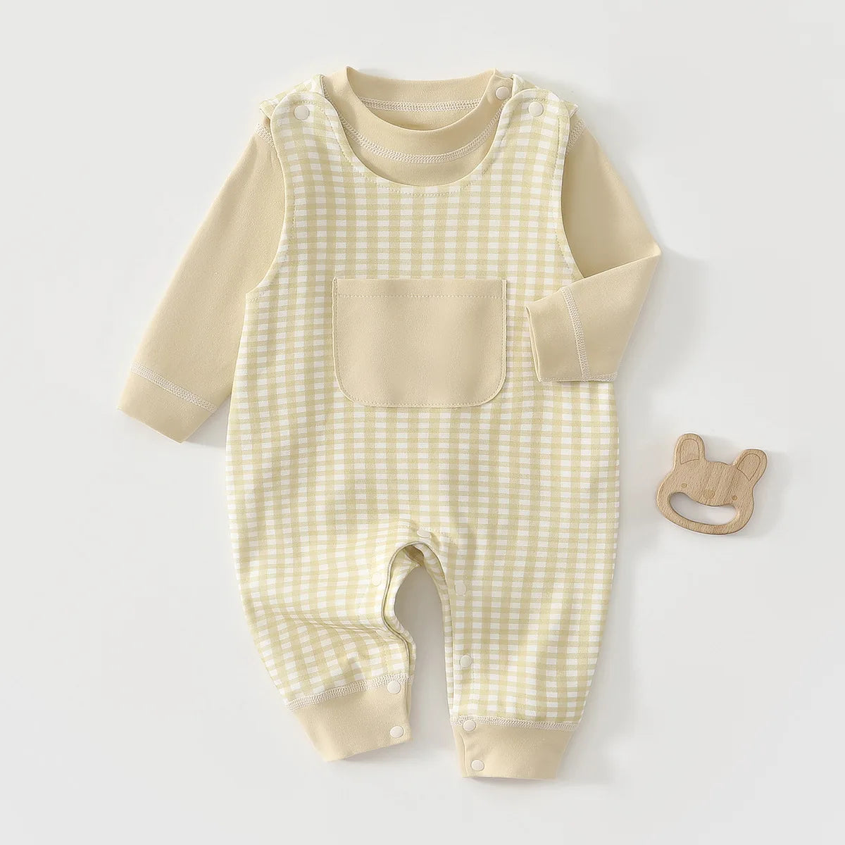 Autumn Baby Overalls and Long Sleeve Top Set for Kids