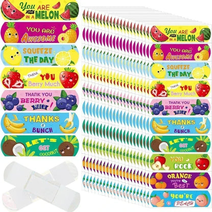 10pcs Cartoon Mermaid Horse Adhesive Bandages for Kids