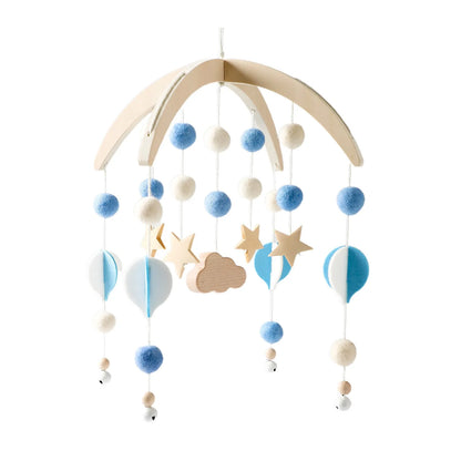 Musical Baby Cloud Rattle & Crib Mobile for Newborns