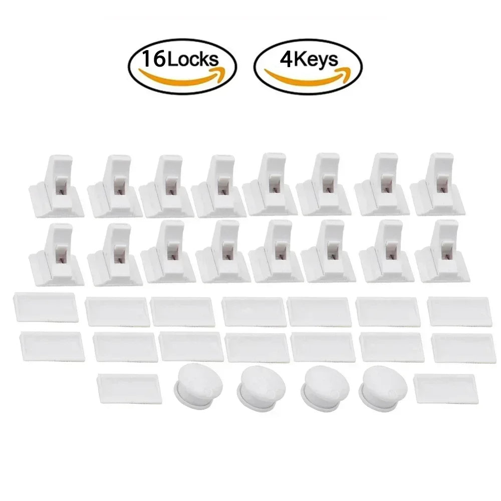 Magnetic Child Safety Lock for Drawers and Cabinets