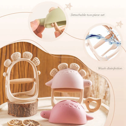 Silicone Baby Teether Gloves for Soothing Gums