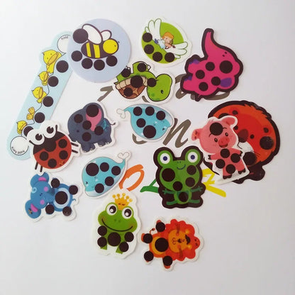 Baby Fever Indicator Strips - 5-10PCS Cartoon Thermometer Stickers