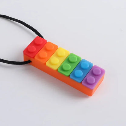 Silicone Chew Necklace for Kids with Sensory Needs