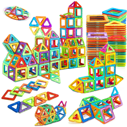 Medium Magnetic Building Blocks for STEM Learning fun