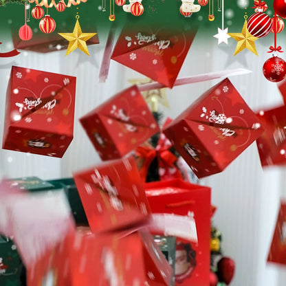 DIY Pop-Up Christmas Gift Box for Surprise Money or Gifts