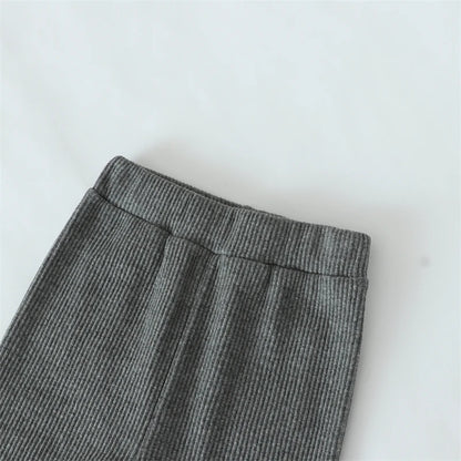 Cotton High Waist Leggings for Baby Girls and Boys
