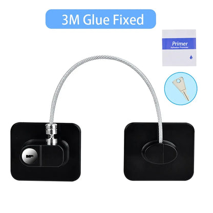 Child Safety Lock for Windows and Doors - Kid Security Cable