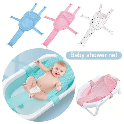 Adjustable Anti-Slip Baby Bath Cushion and Pillow Mat