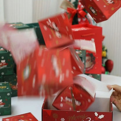 DIY Pop-Up Christmas Gift Box for Surprise Money or Gifts
