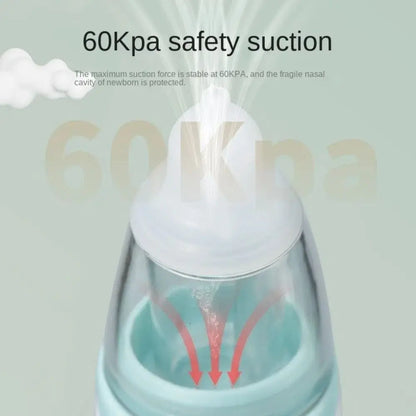 Silent Electric Nasal Aspirator for Babies - USB Rechargeable