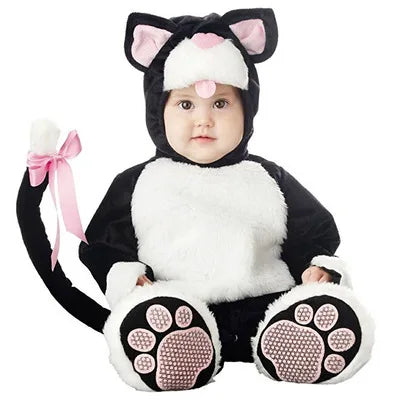 Infant Baby Girls' Holiday Costume Rompers - Lion & Dinosaur