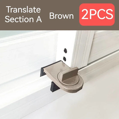 Child Safety Window Lock - Adjustable Security Latch