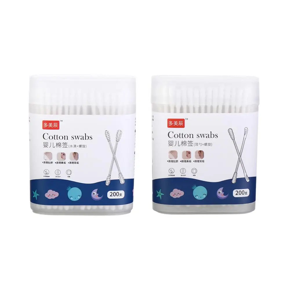 Double Headed Cotton Buds for Baby Care and Cleaning