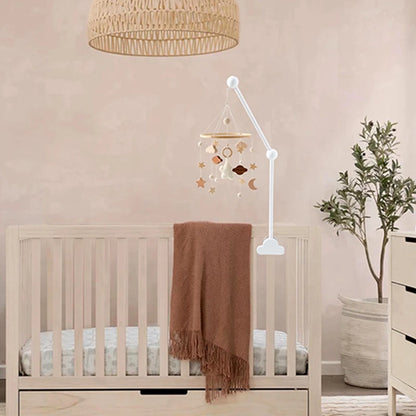 Forest Animal Crib Mobile Rattle Toy for Infants 0-12 Months