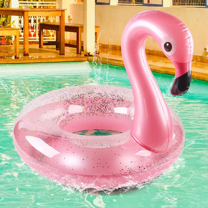 Flamingo Inflatable Pool Float for Kids and Adults
