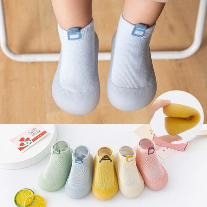 Soft Sole Non-Slip Baby Socks with Cute Animal Designs 0-3T