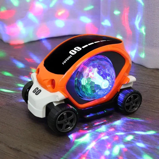 Toddler Electronic Car Toy for Crawling and Tummy Time
