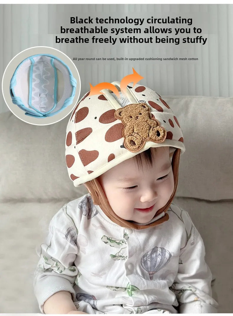 Toddler Safety Helmet for Crawling & Walking, Cute Design