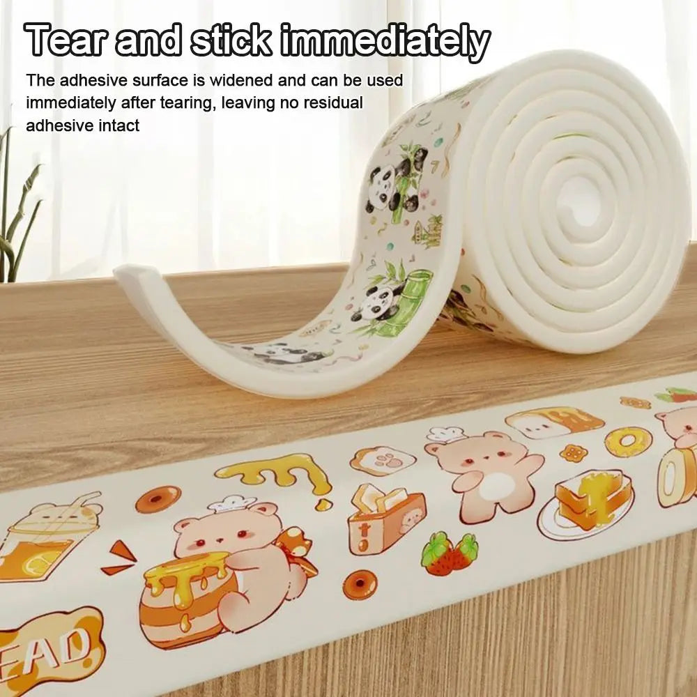 2m Soft Foam Desk Edge Guard for Baby Safety