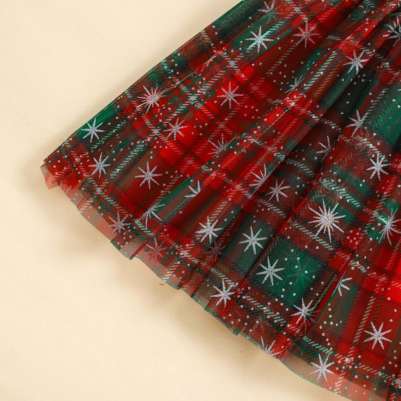Toddler Christmas Tutu Dress for Baby Girls, Sizes 6M-4Y