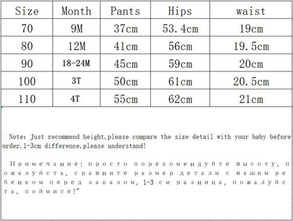 High Waist Warm Jeans for Babies - Solid Color Kids' Apparel
