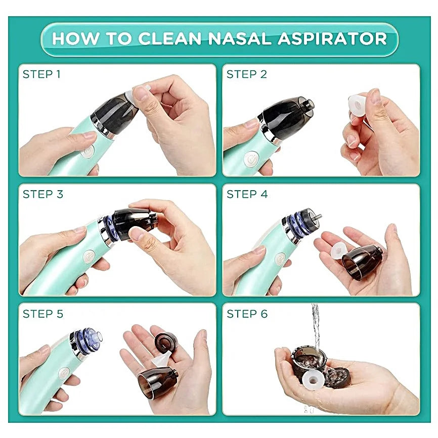 Electric Baby Nasal Aspirator for Safe Snot Removal