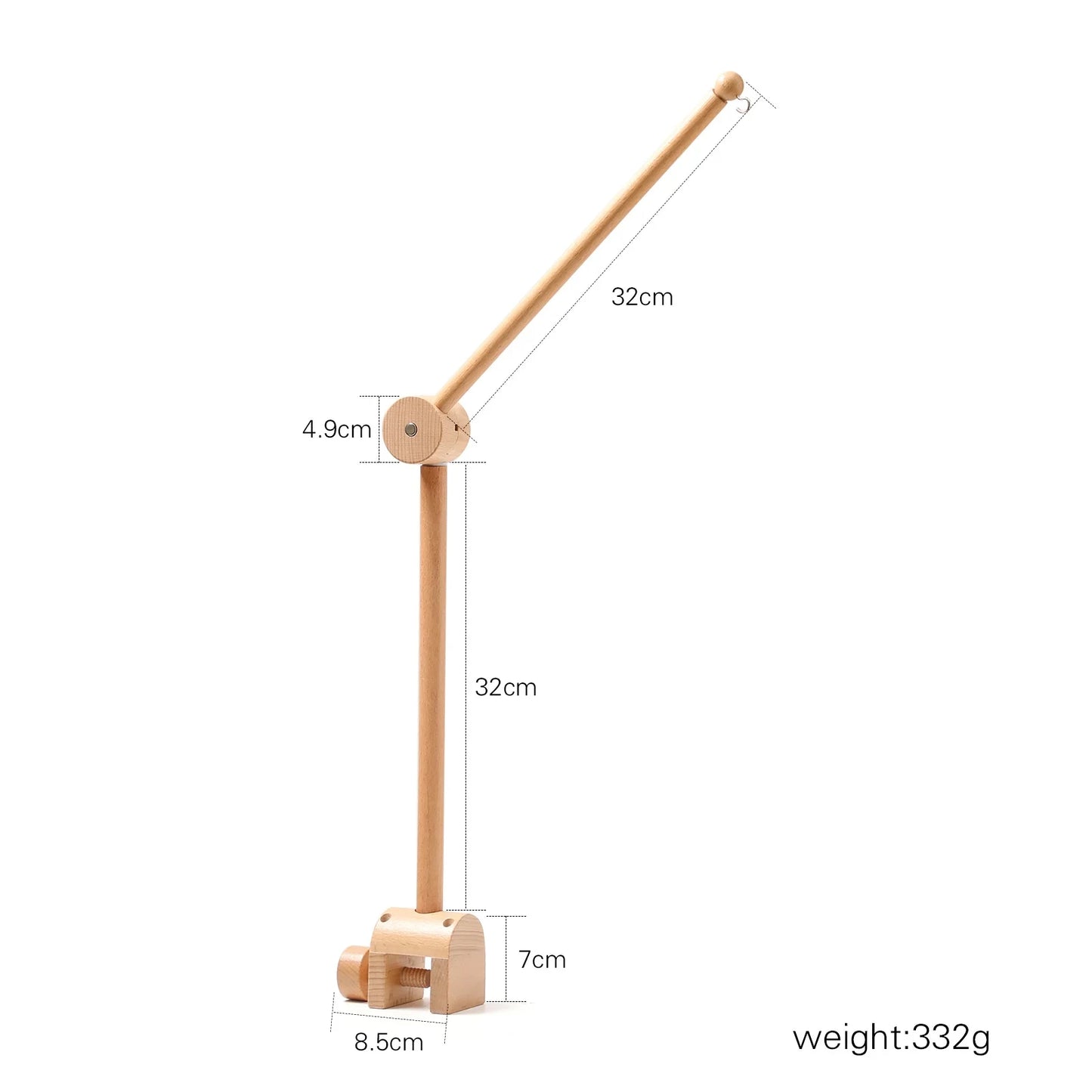Baby Crib Music Box Rattle - Soothing Toy for Newborns