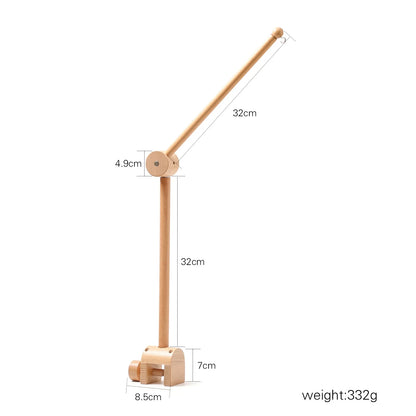 Baby Crib Music Box Rattle - Soothing Toy for Newborns
