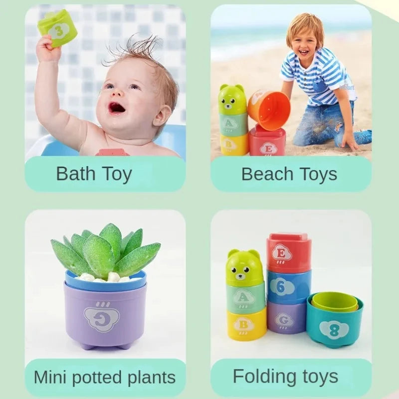 Baby Stack Cup Game - Early Education Skill Development Toy