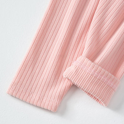 Children's 2-Piece Thermal Underwear Set for Fall/Winter