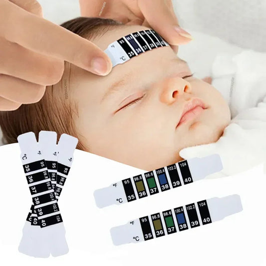 Forehead Thermometer Strips for Babies and Kids - 10/20 Pack