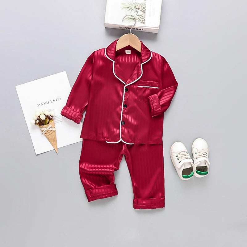Baby Boys and Girls Long Sleeved Pajama Set 2-Piece Outfit