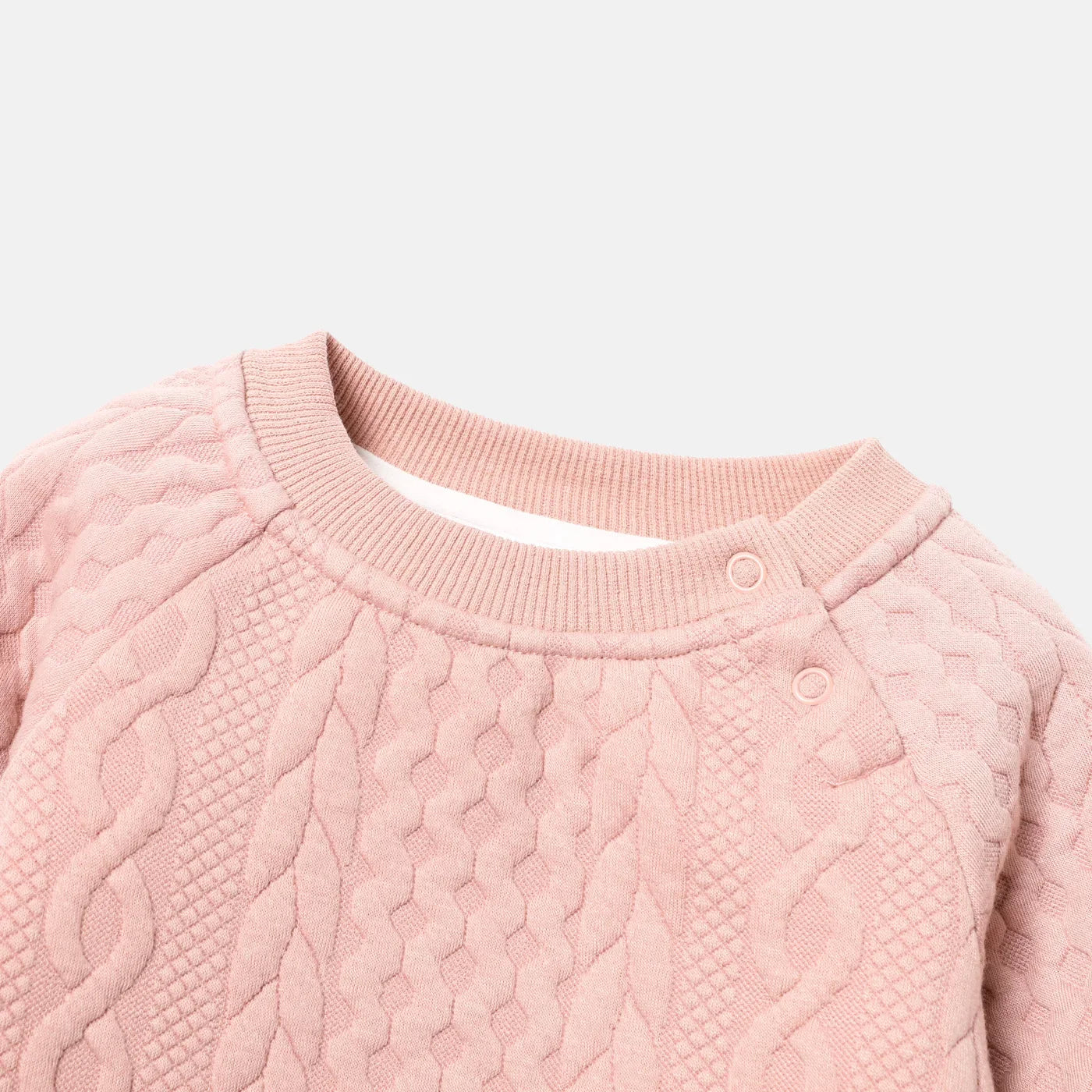 Baby Boy Cable Knit Sweatshirt & Pants Set - Soft & Cozy