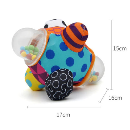 Montessori Sensory Rattle Teether for Infants 0-12 Months