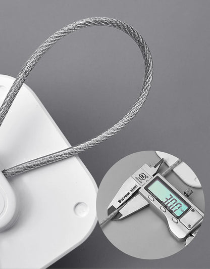 Child Safety Lock for Windows and Doors - Kid Security Cable