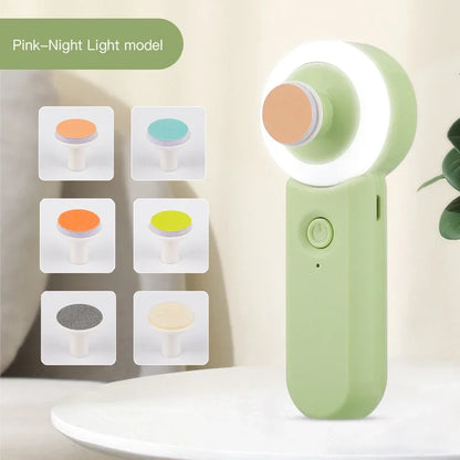 Rechargeable Baby Nail Clipper Set with Anti-Clamping Design