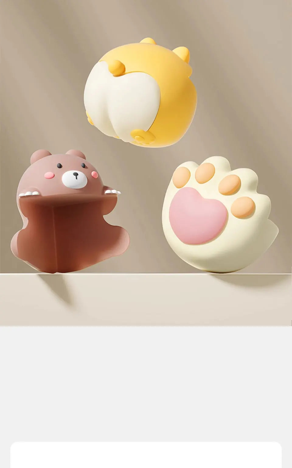 Silicone Corner Protectors for Baby Safety - Cute Cartoon Design
