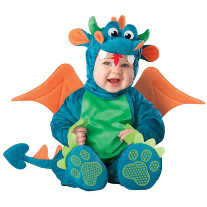 Infant Baby Girls' Holiday Costume Rompers - Lion & Dinosaur