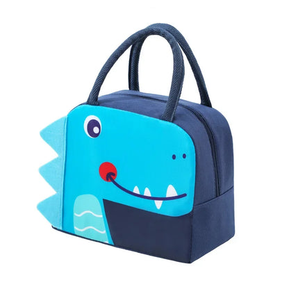 Cartoon Kinder Lunch Bag Wärmedämmung Aluminiumfolie Hochwertiges wasserdichtes Oxford-Gewebe Tragbare Lunch Bags Tote Neu