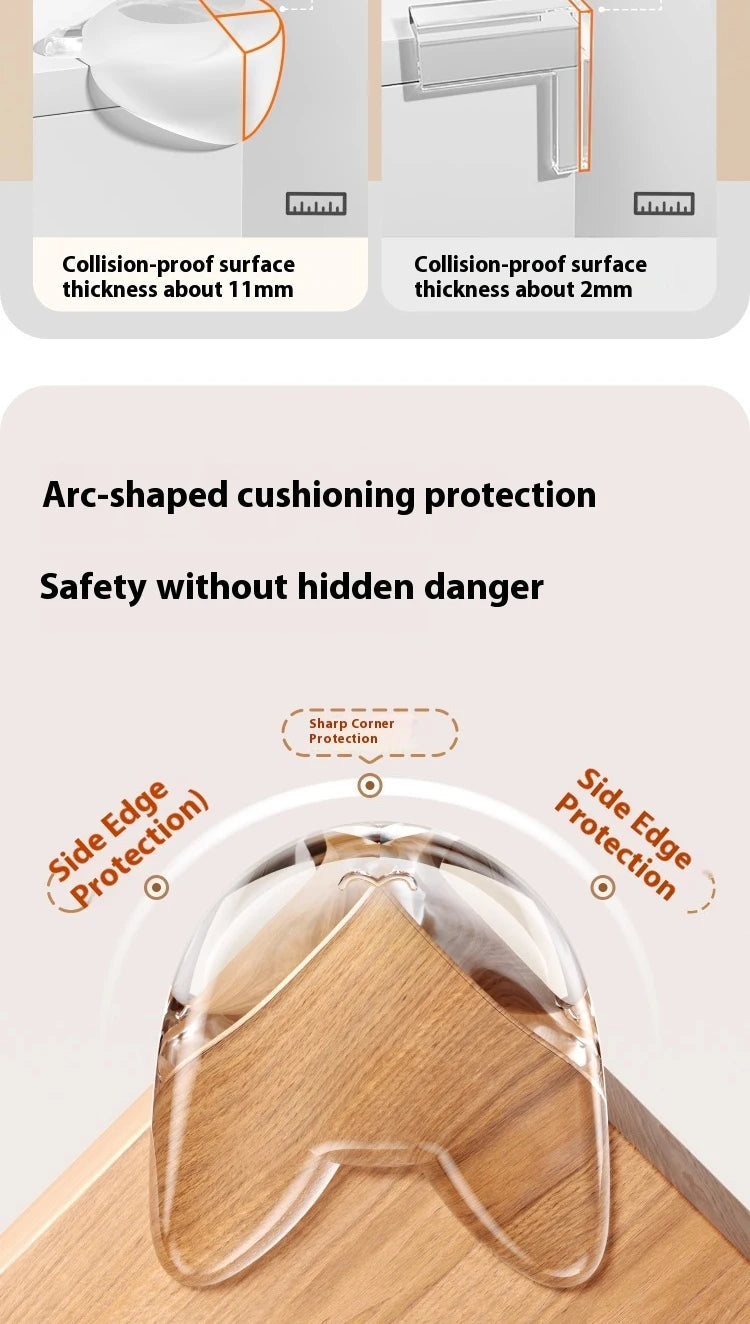 Baby Corner Protectors - Soft Silicone Safety Bumpers 4pcs
